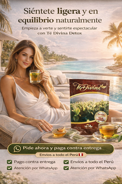 Té Divina ✨ Resultados visibles en pocos días