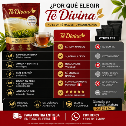 Té Divina ✨ Resultados visibles en pocos días