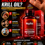 MegaRed® Omega-3 Krill Oil GOMA ROJA– Apoya tu Energía y Salud Cardiovascular