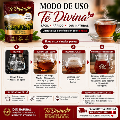 Té Divina ✨ Resultados visibles en pocos días