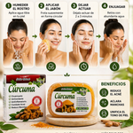 Jabón Cúrcuma ¿Cansado de probar productos que no funcionan?