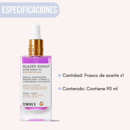 TRULY Glazed Donut – 🌸 Aceite Íntimo Suavizante Post Depilación