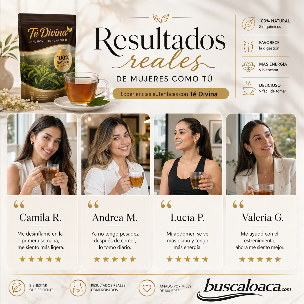 Té Divina ✨ Resultados visibles en pocos días